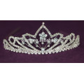 Elegante coroas de cristal tiara casamento headwear acessórios do cabelo nupcial